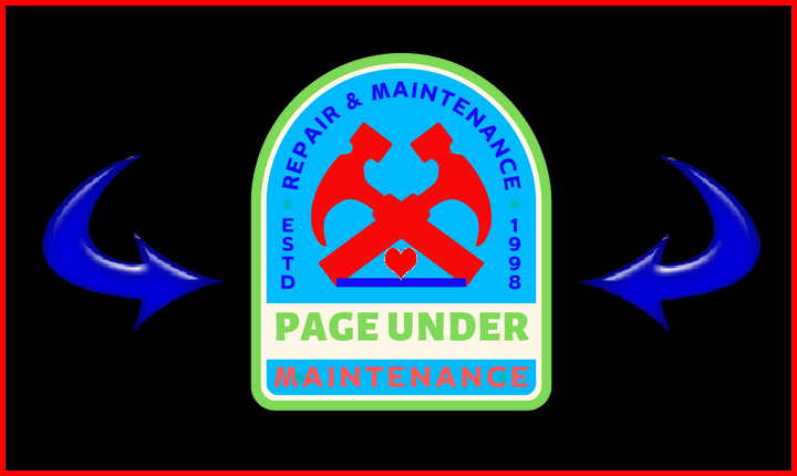 My-Pet-Extra Page Under Maintenance Banner Image Black Blue Red