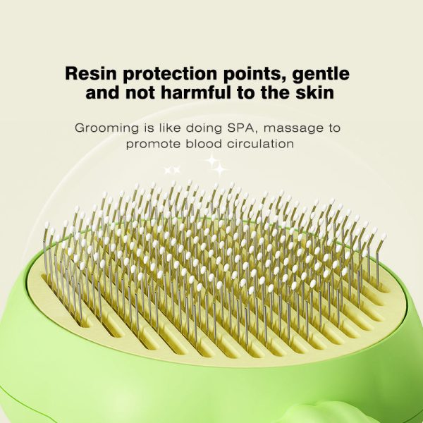 New Sunflower Pet Comb Cat Comb Pet Brush Pet Self-Cleaning Needle Comb Pet Hair Remover Pet Comb - Image 4