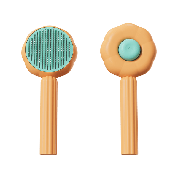 New Sunflower Pet Comb Cat Comb Pet Brush Pet Self-Cleaning Needle Comb Pet Hair Remover Pet Comb - Image 6